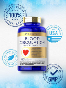 Blood Circulation Support Complex | 180 Capsules