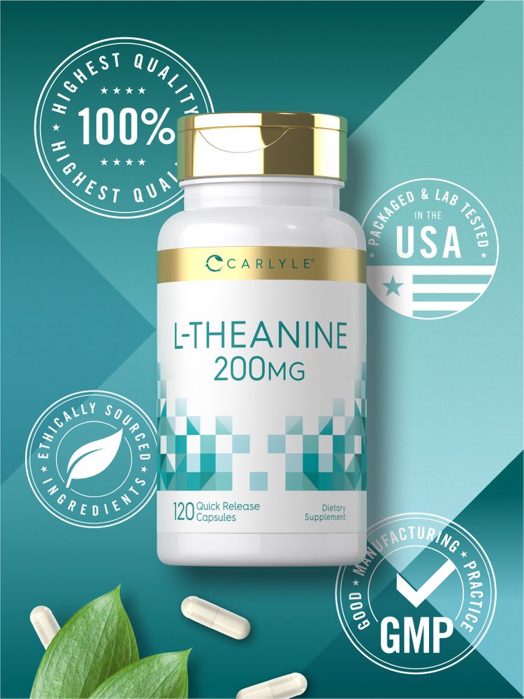 L-Théanine 200mg | 120 Capsules