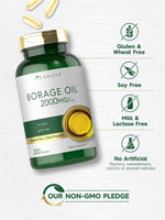 Load image into Gallery viewer, Borage Oil Capsules 2000mg | 200 Softgels
