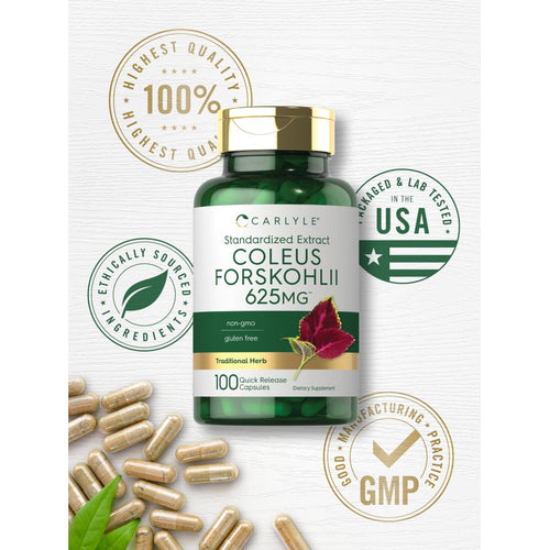 View 5 Coleus Forskohlii | 100 Capsules