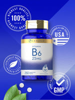 Load image into Gallery viewer, Vitamin B-6 25mg | 250 Tablets
