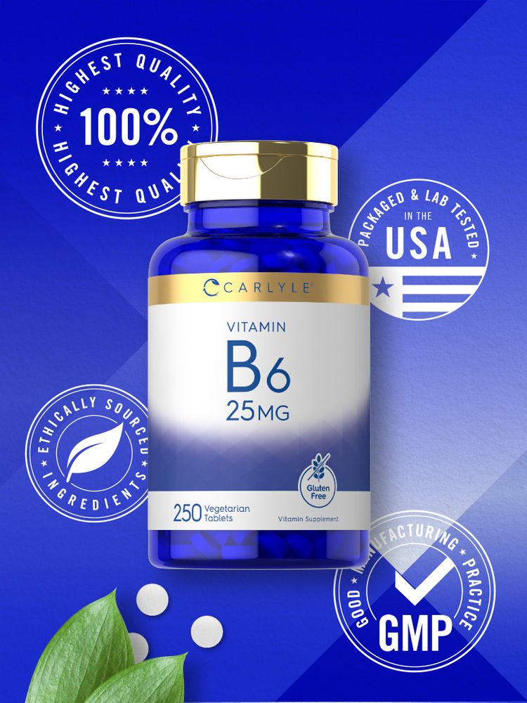 Vitamin B-6 25 mg | 250 Tabletten