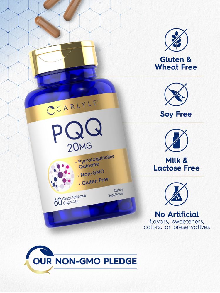 PQQ 20mg | 60 Capsules