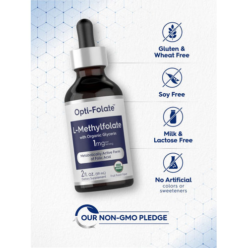 View 5 L-Methylfolate Drops 1mg | 2oz