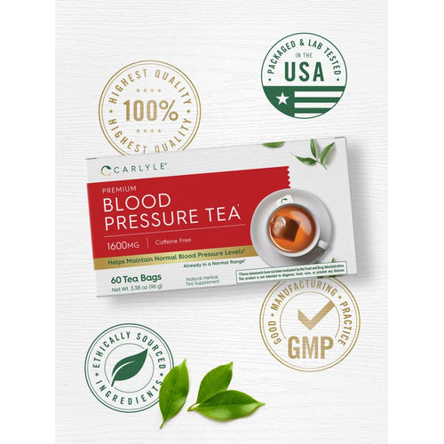 View 5 Soporte para la Presión Arterial | 60 Bolsitas de Té