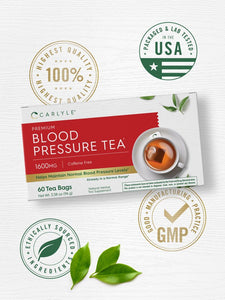 Blood Pressure Tea Bags | 60 Count