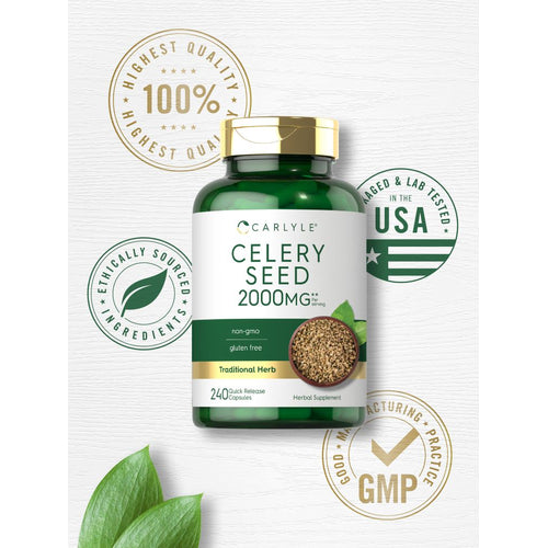 View 5 Celery Seed Extract | 240 Capsules