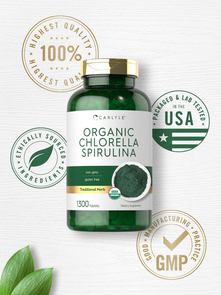 Chlorella Spirulina | 1300 Compresse