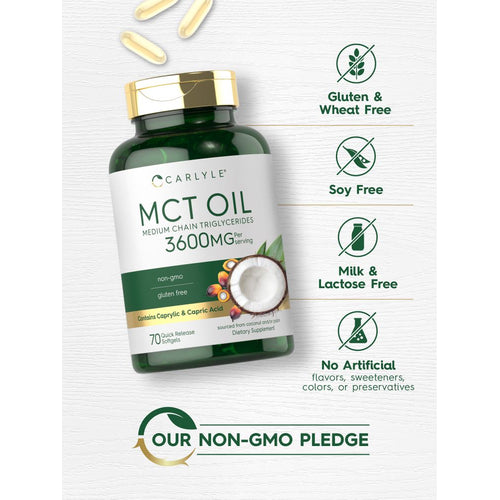 View 5 MCT Oil 3600mg per serving | 70 Softgels