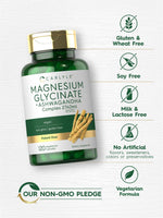 Load image into Gallery viewer, Magnesium Glycinate with Ashwagandha 2,740mg Complex | 120 Capsules
