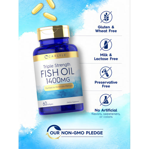 View 5 Aceite de Pescado 1360mg | 60 Cápsulas Blandas