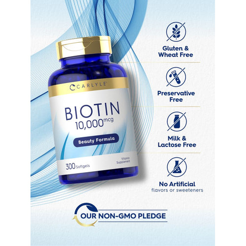 View 5 Biotine 10000 mcg | 300 Capsules Molles