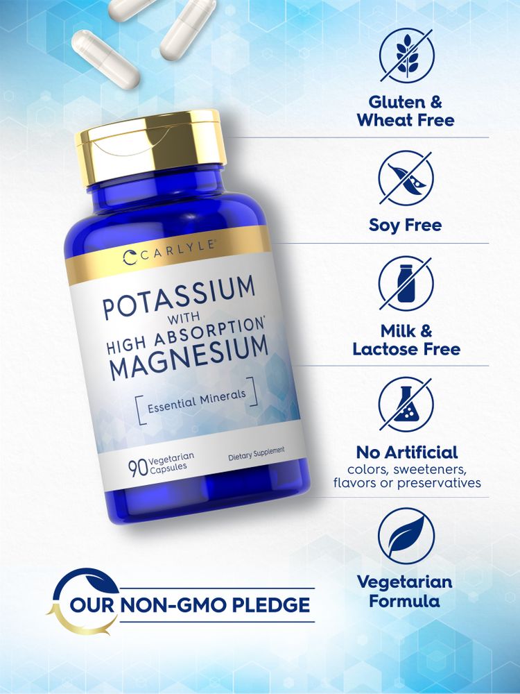 Potassium Magnésium | 90 Gélules