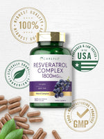Load image into Gallery viewer, Resveratrol 1800mg | 180 Capsules
