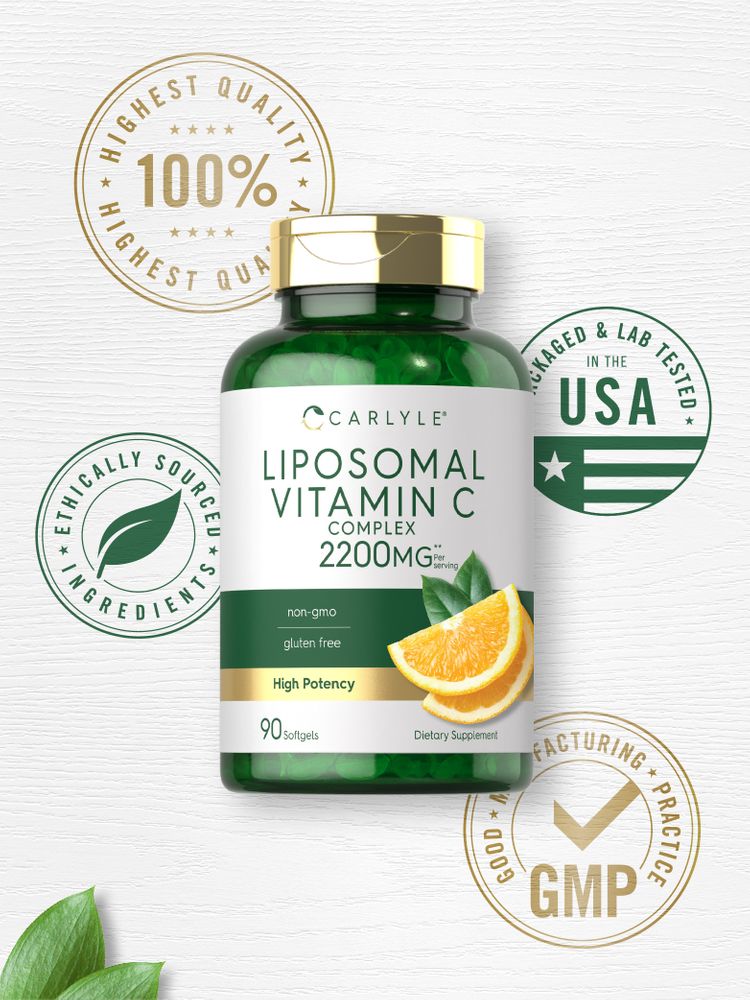 Vitamine C Liposomale 2200mg par portion | 90 Gélules