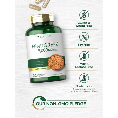 View 5 Fieno greco 3000 mg per dose | 300 Capsule
