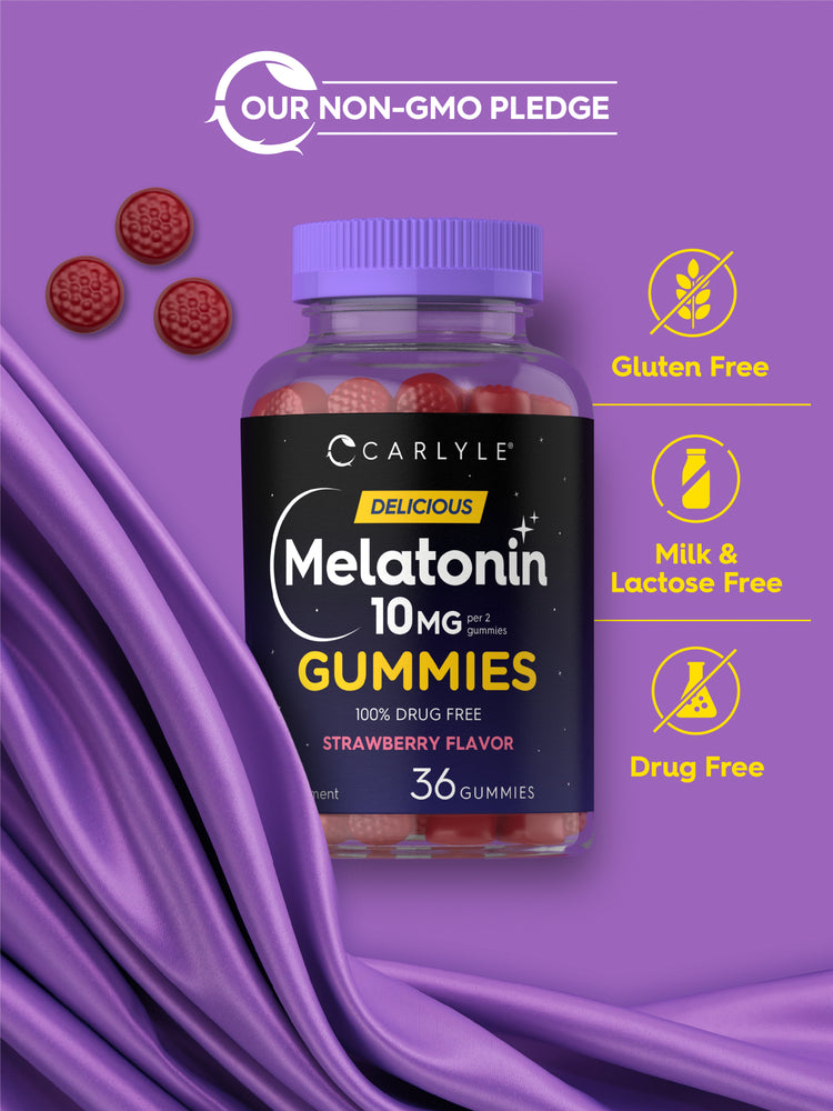 Melatonin 10mg | Strawberry Flavor