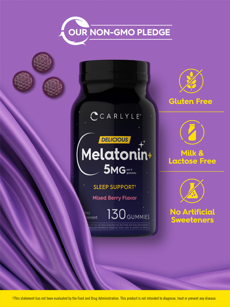 Melatonin 5mg | Mixed Berry Flavor