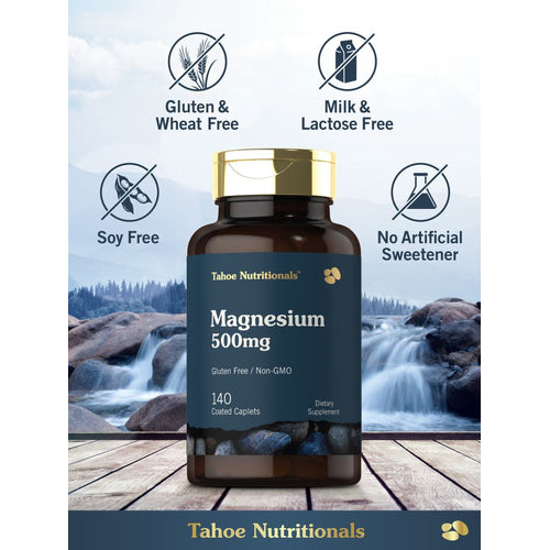 View 5 Magnesium 500mg per serving | 140 Caplets