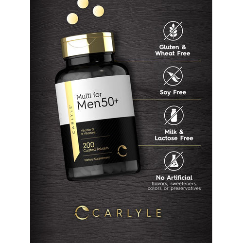 View 5 Multivitamin for Men 50+ | 200 Tablets