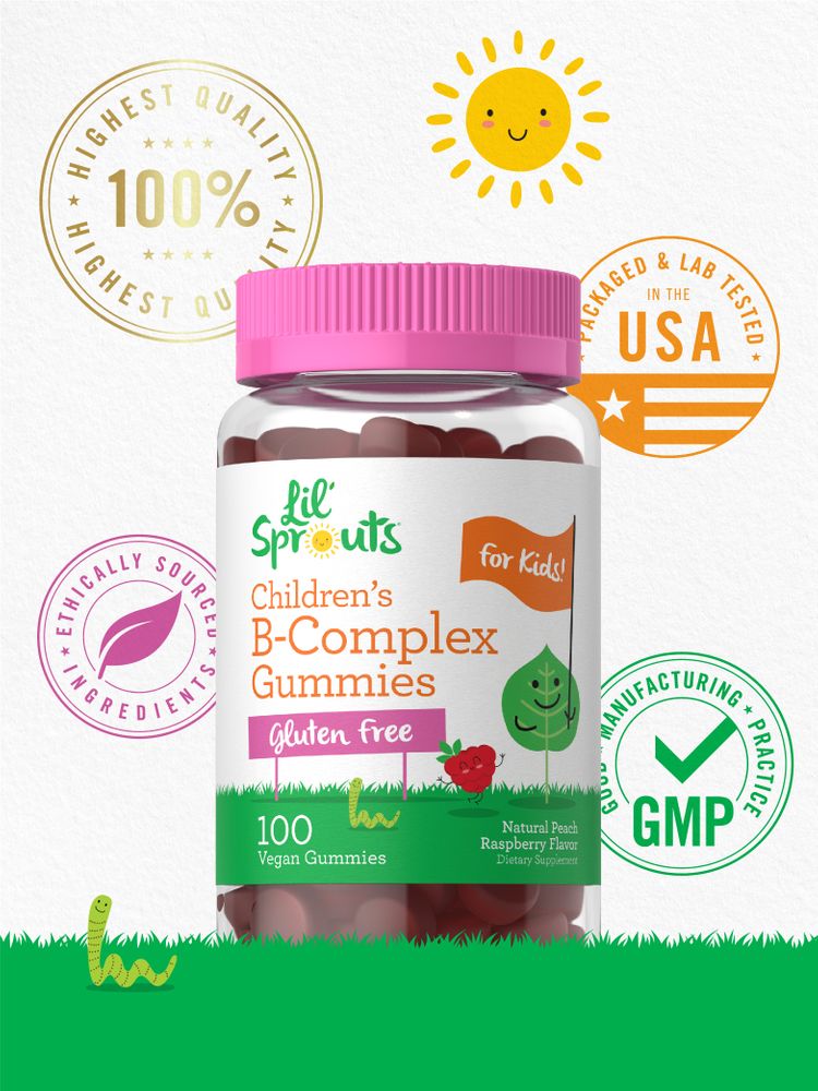 Vitamin B Complex for Kids | 100 Gummies
