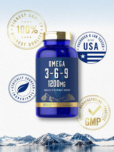 Omega 3-6-9 1200mg | 180 Capsules