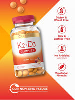 Load image into Gallery viewer, Vitamin D3 + K2 | 90 Gummies
