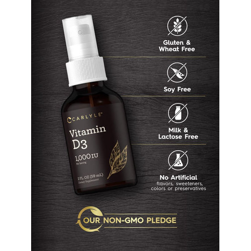 View 5 Vitamina D-3 1000IU | Spray Liquido 4oz
