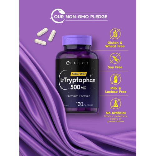 View 5 L-Tryptophan 500mg | 120 Capsules