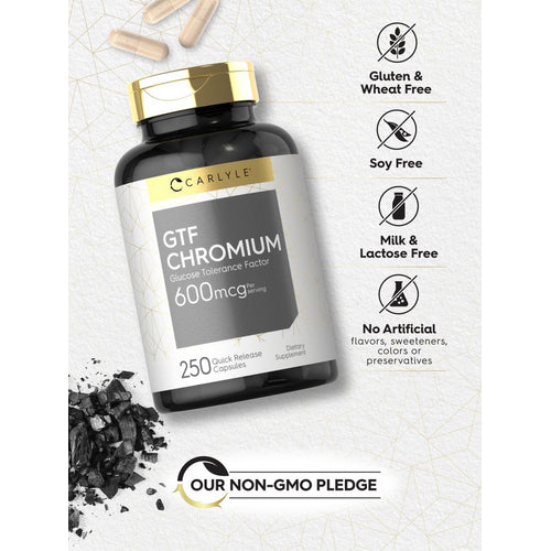 View 5 GTF Chrom 600mcg pro Portion | 250 Kapseln