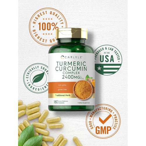 View 5 Turmeric Curcumin | 180 Capsules
