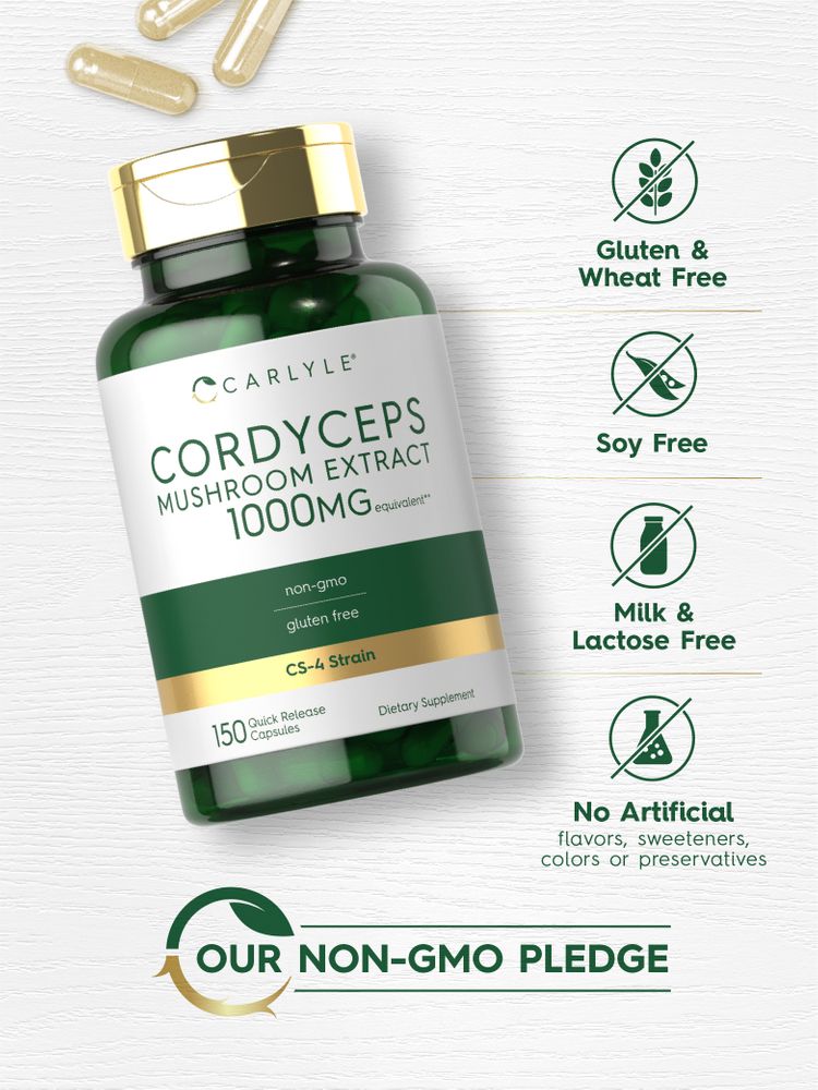 Cogumelo Cordyceps 1000mg | 150 Cápsulas