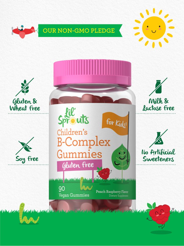 B-Complex for Kids | 90 Gummies