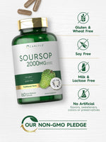 Load image into Gallery viewer, Soursop 2000mg | 160 Capsules
