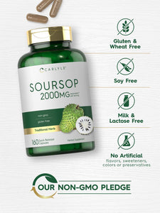 Soursop 2000mg | 160 Capsules