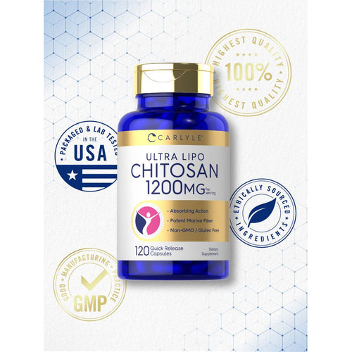 View 5 Chitosan 1200mg per serving | 120 Capsules