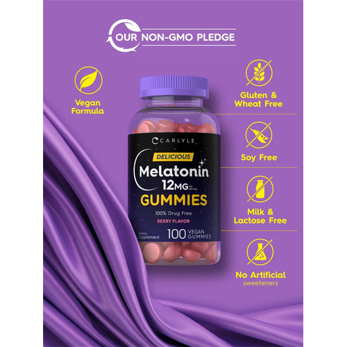 View 5 Melatonin 12mg per serving | 100 Gummies