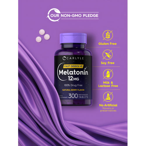 View 5 Melatonin 12mg | 300 Tablets