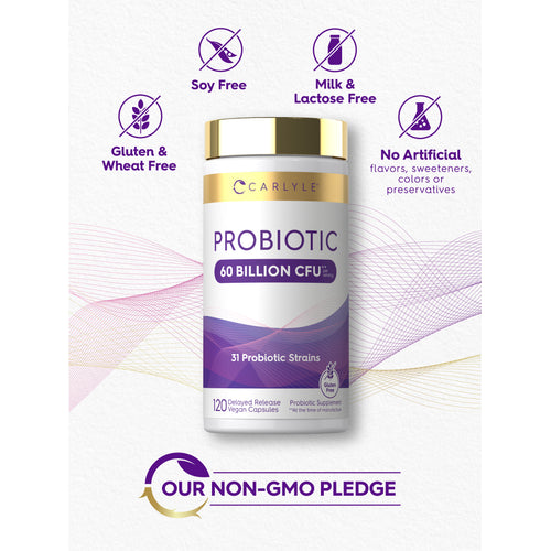 View 5 Probiotics for Women and Men | 60 Billion CFU
