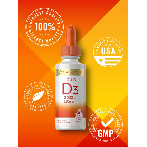 View 5 Vitamin D-3 2000IU | 2oz Liquid