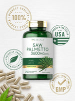 Load image into Gallery viewer, Saw Palmetto Extract 3600mg | 250 Capsules
