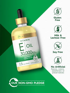 Vitamin E 30,000 IU | 2.5oz Oil