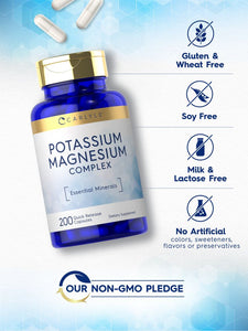 Potassium Magnesium | 200 Capsules