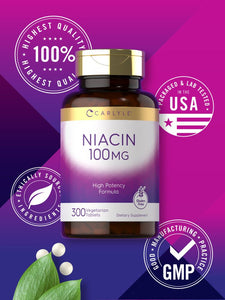 Niacin 100mg | 300 Tablets