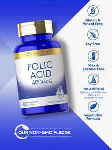 Folic Acid 400mcg | 400 Tablets