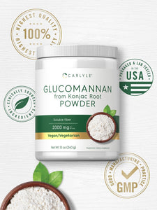 Glucomannan 2000mg | 12oz Powder