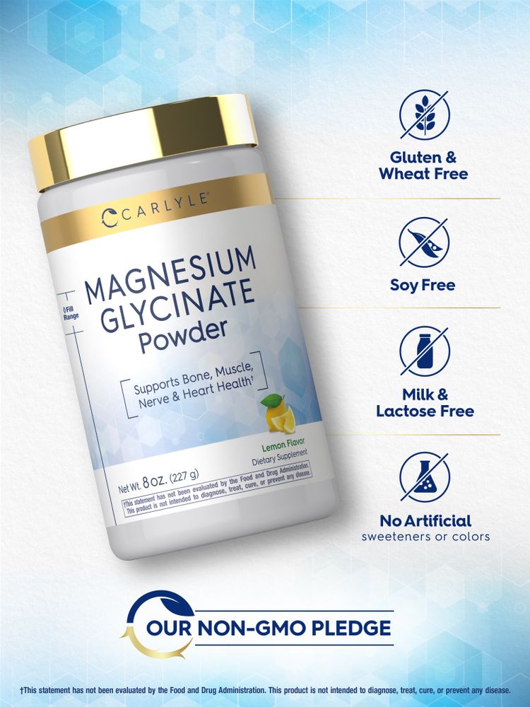 Magnesium Glycinate | 8 oz Powder