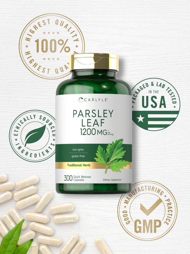 Parsley Leaf 1200mg per serving | 300 Capsules