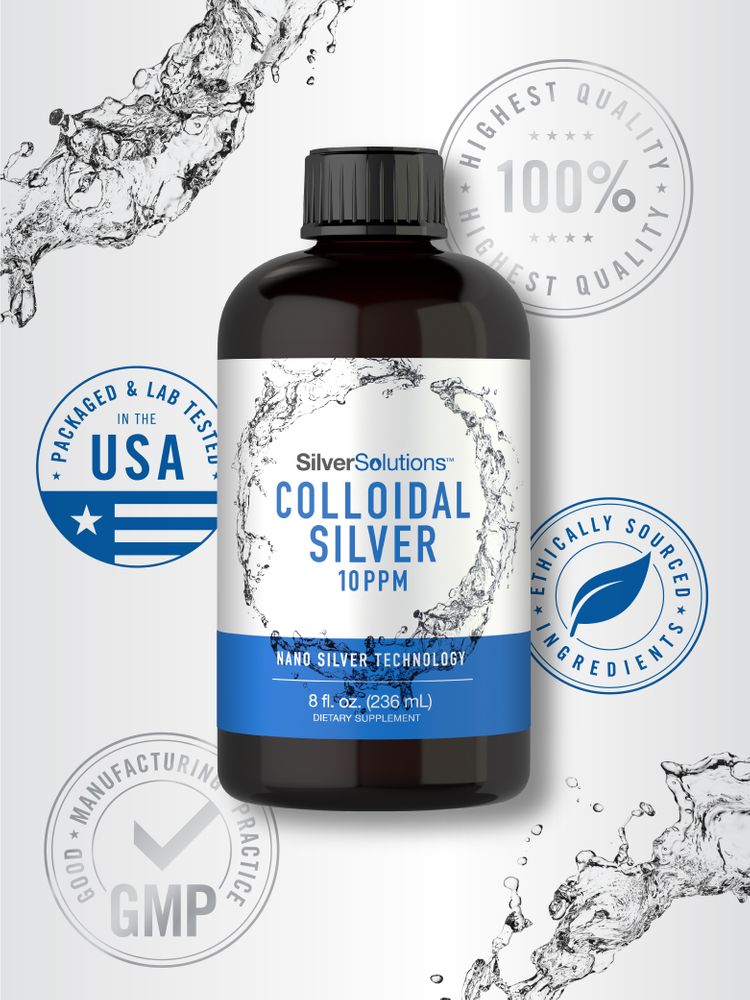 Argent Colloïdal | Liquide 8oz