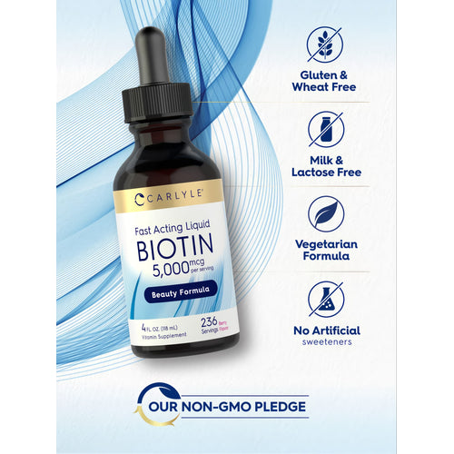 View 5 Biotin 5000mcg | 4oz Liquid